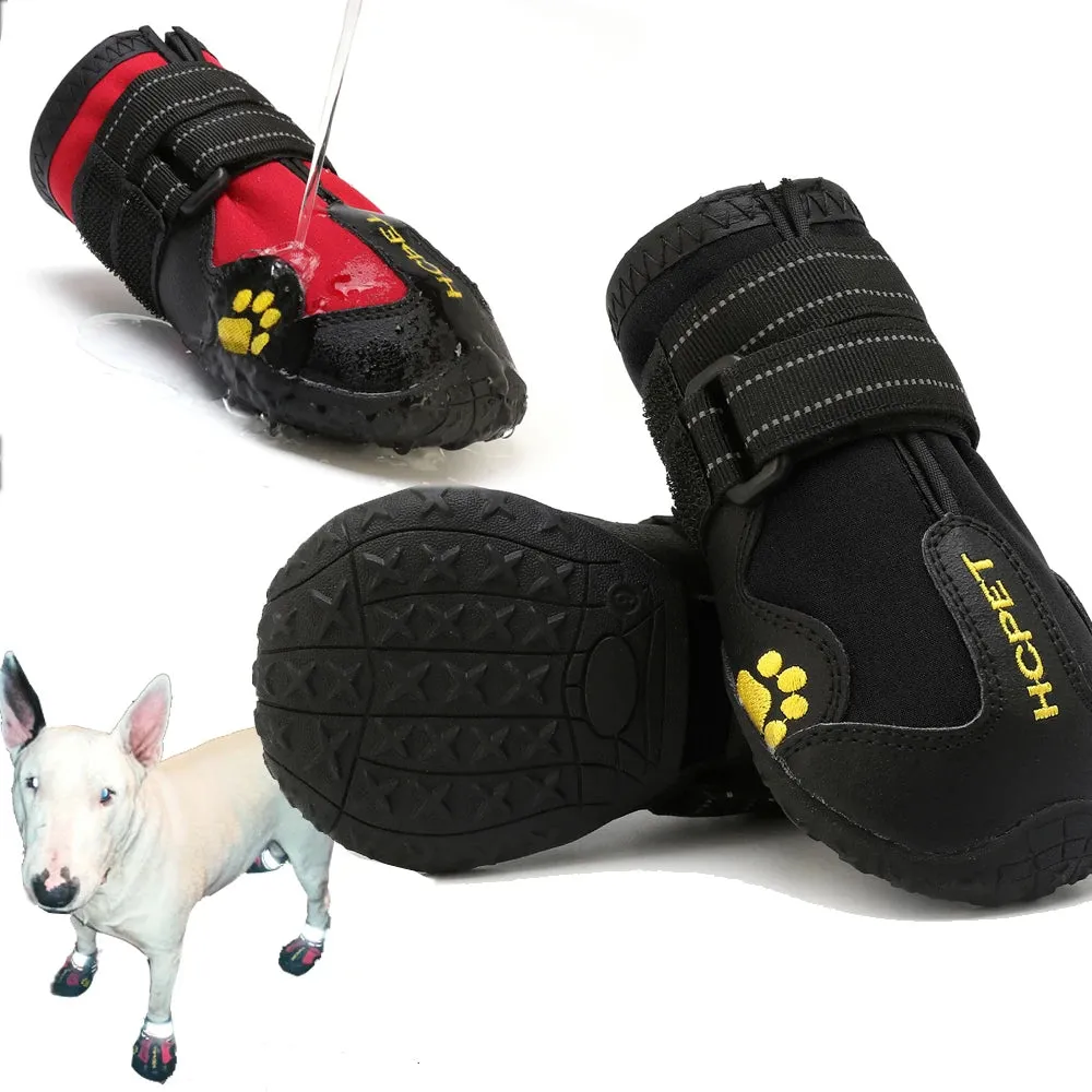 4pcs/set Pet Dog Shoes