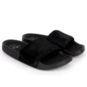 AD Adilette Boost  Fur Designed  Men's Slide-Black