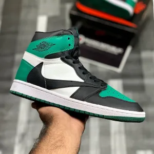 AJ-1 High Traviis (Green)