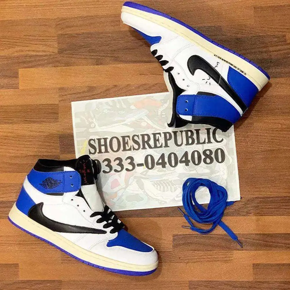 Aj-1s Hiightopps "Travis Scott x Fragment"