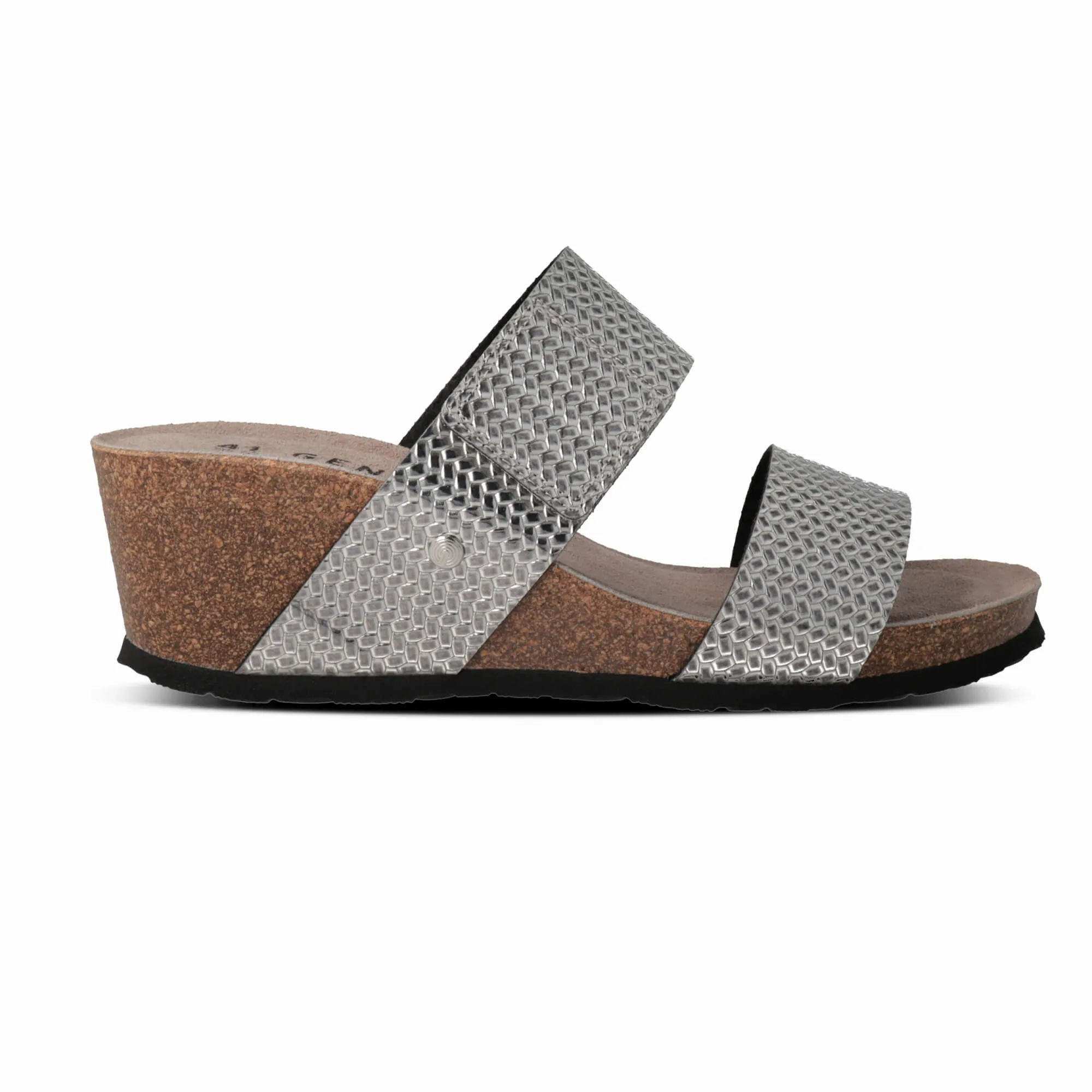 Aline Silver Sandals