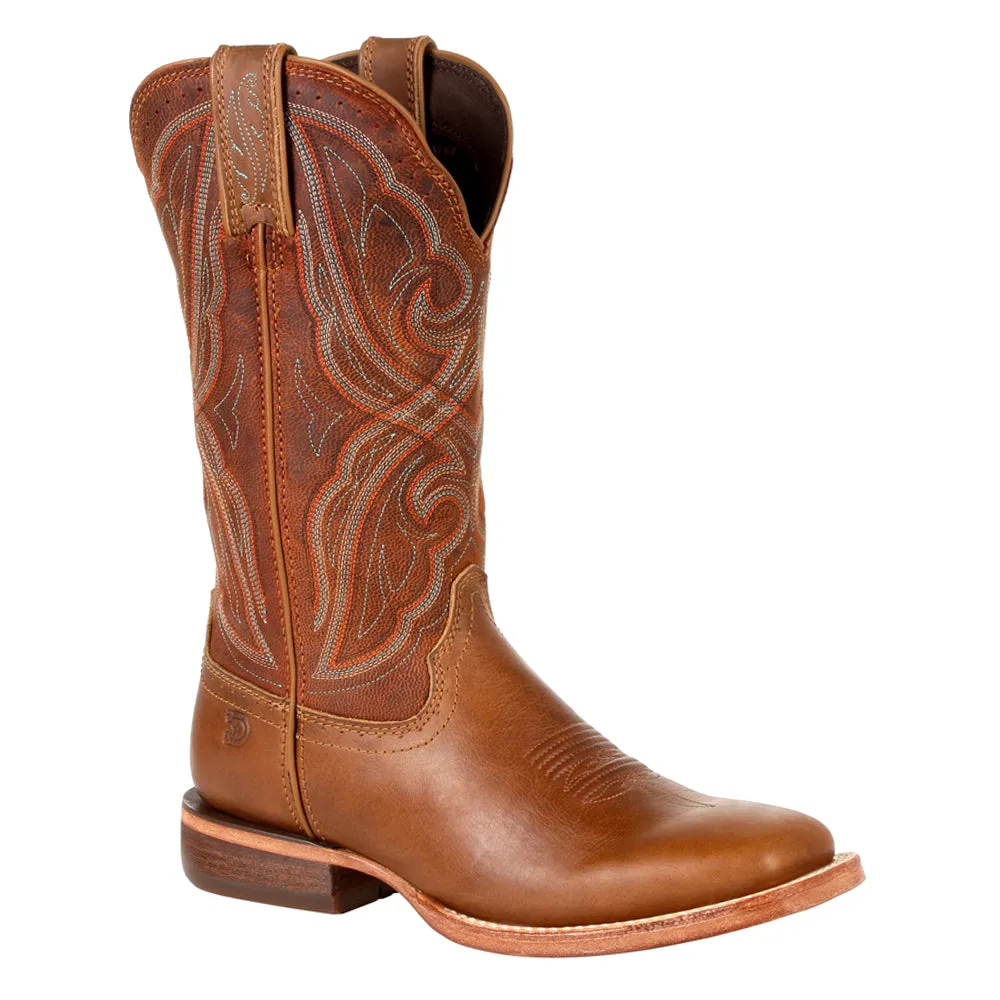 Arena Pro Embroidered Square Toe Cowboy Boots