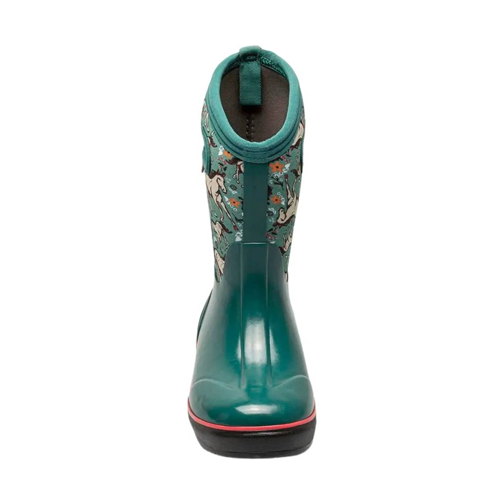 Bogs Kids' Classic II Unicorn Insulated Rain Boot - Teal Multi