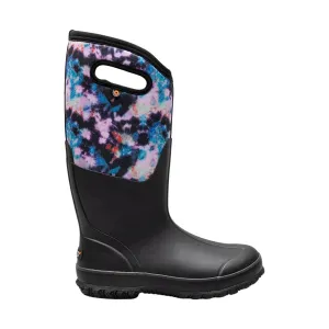 Bogs Women's Classic Tall Cosmos Rain Boot - Black Multi - ONLINE STORE CREDIT/EXCHANGE ONLY