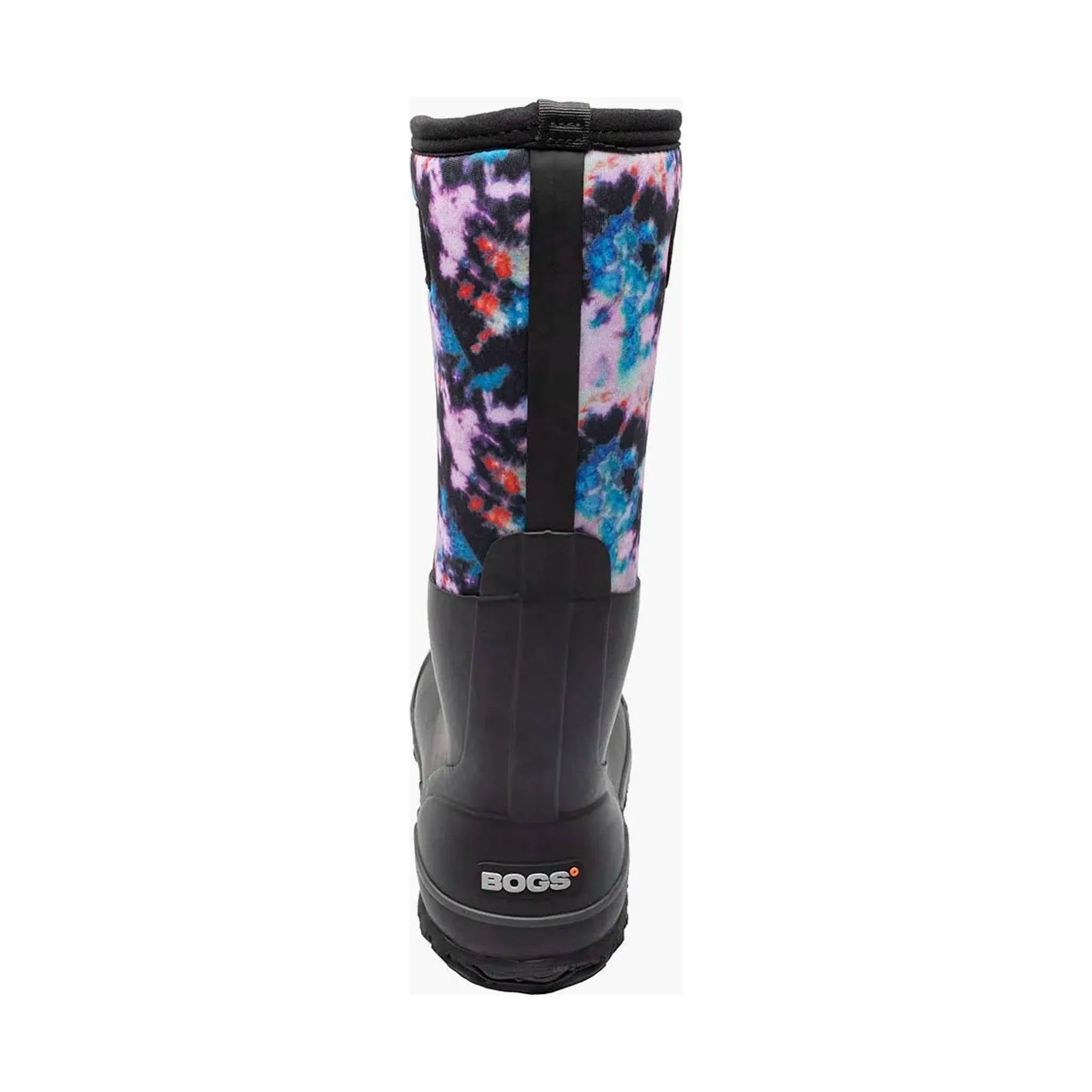 Bogs Women's Classic Tall Cosmos Rain Boot - Black Multi - ONLINE STORE CREDIT/EXCHANGE ONLY