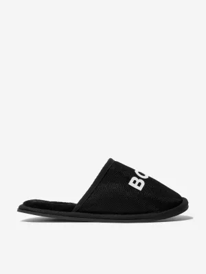 BOSS Boys Logo Slippers