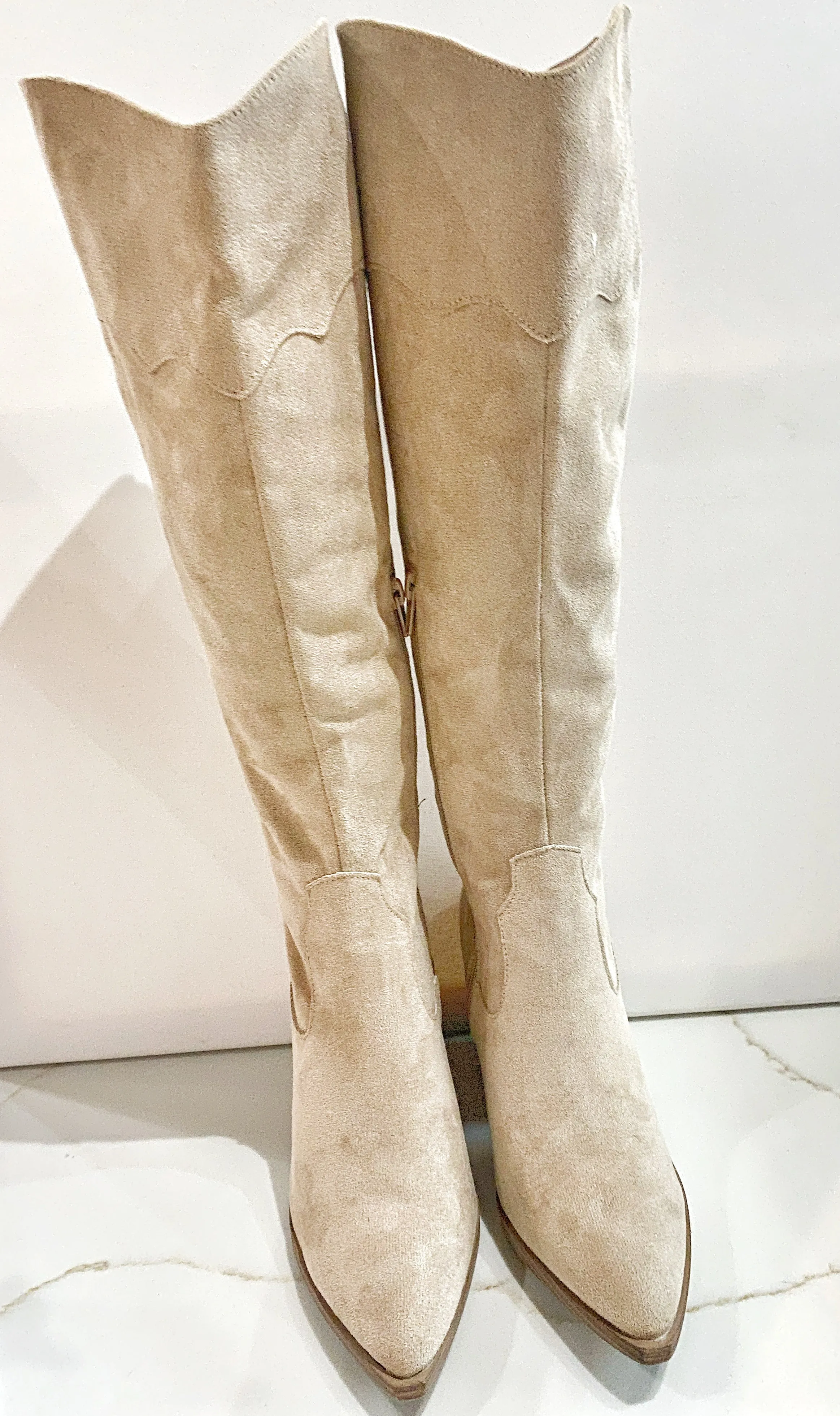 Buxton Tall Pointed Toe Boots