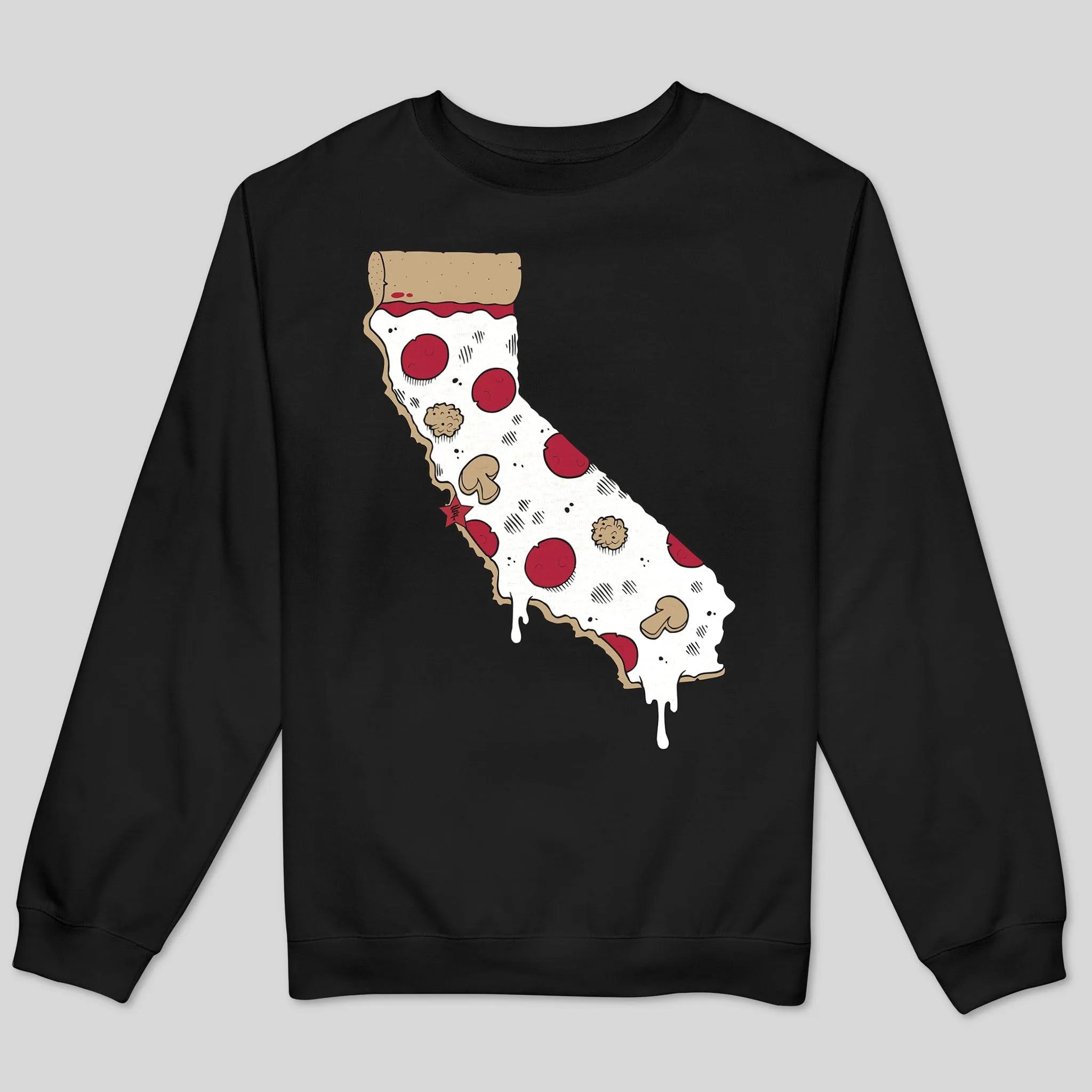 CALI PIZZA MEN'S SWEATSHIRT