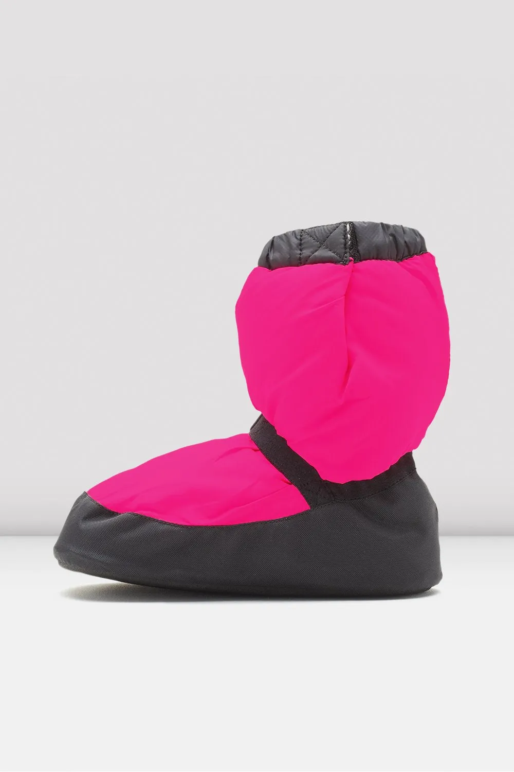 Children’s Warm Up Booties - Pink Fluorescent - Select Size