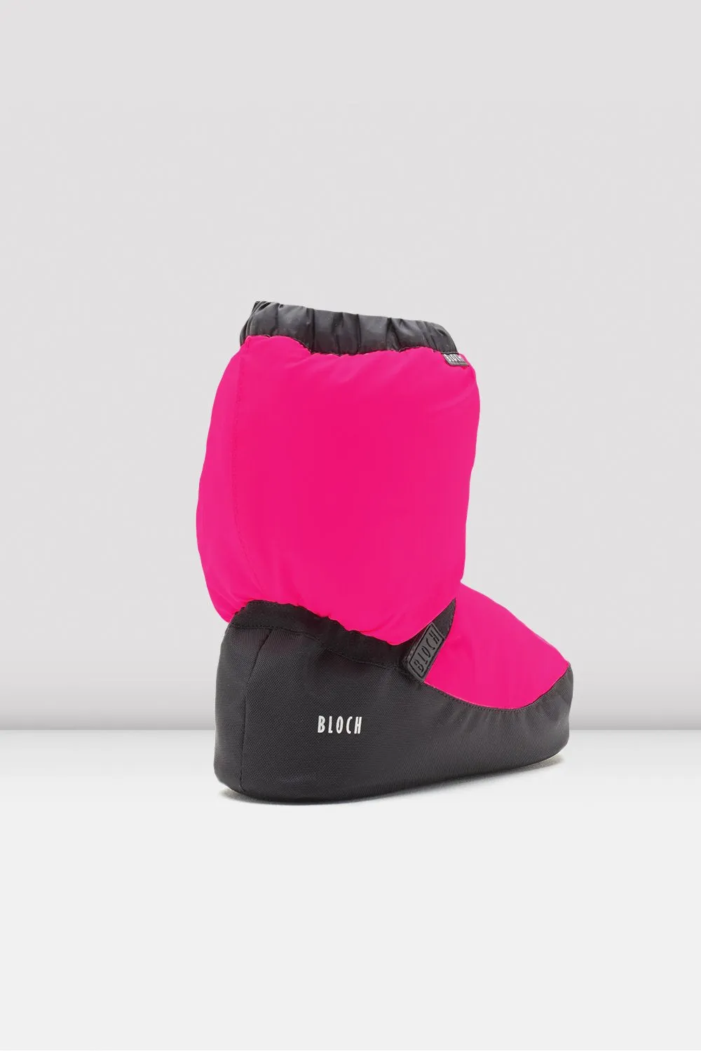 Children’s Warm Up Booties - Pink Fluorescent - Select Size