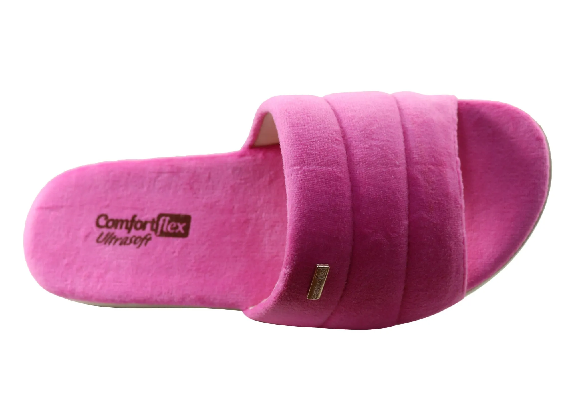 Comfortflex Relax Harmony Womens Open Toe Slippers Made In Brazil