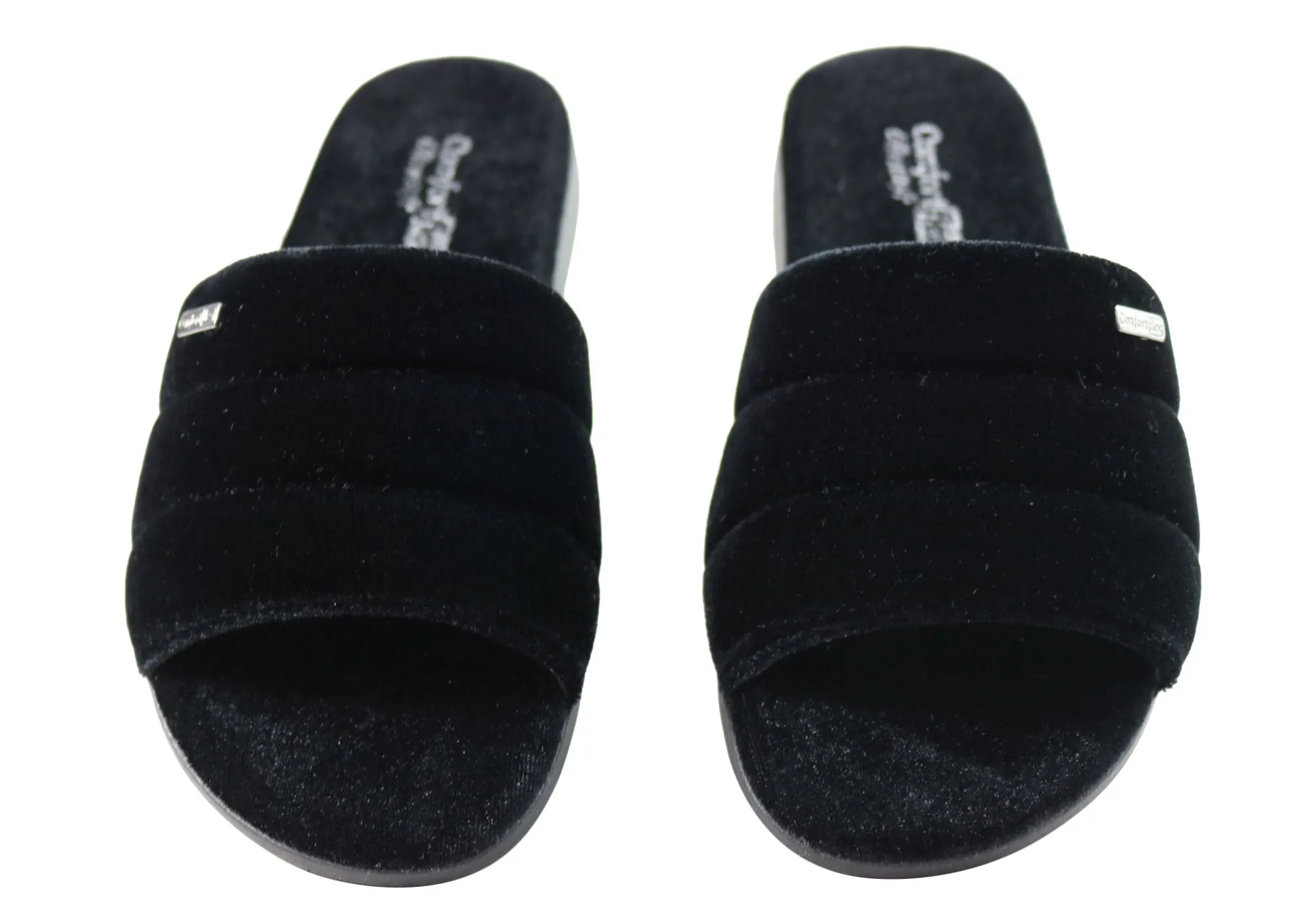 Comfortflex Relax Harmony Womens Open Toe Slippers Made In Brazil