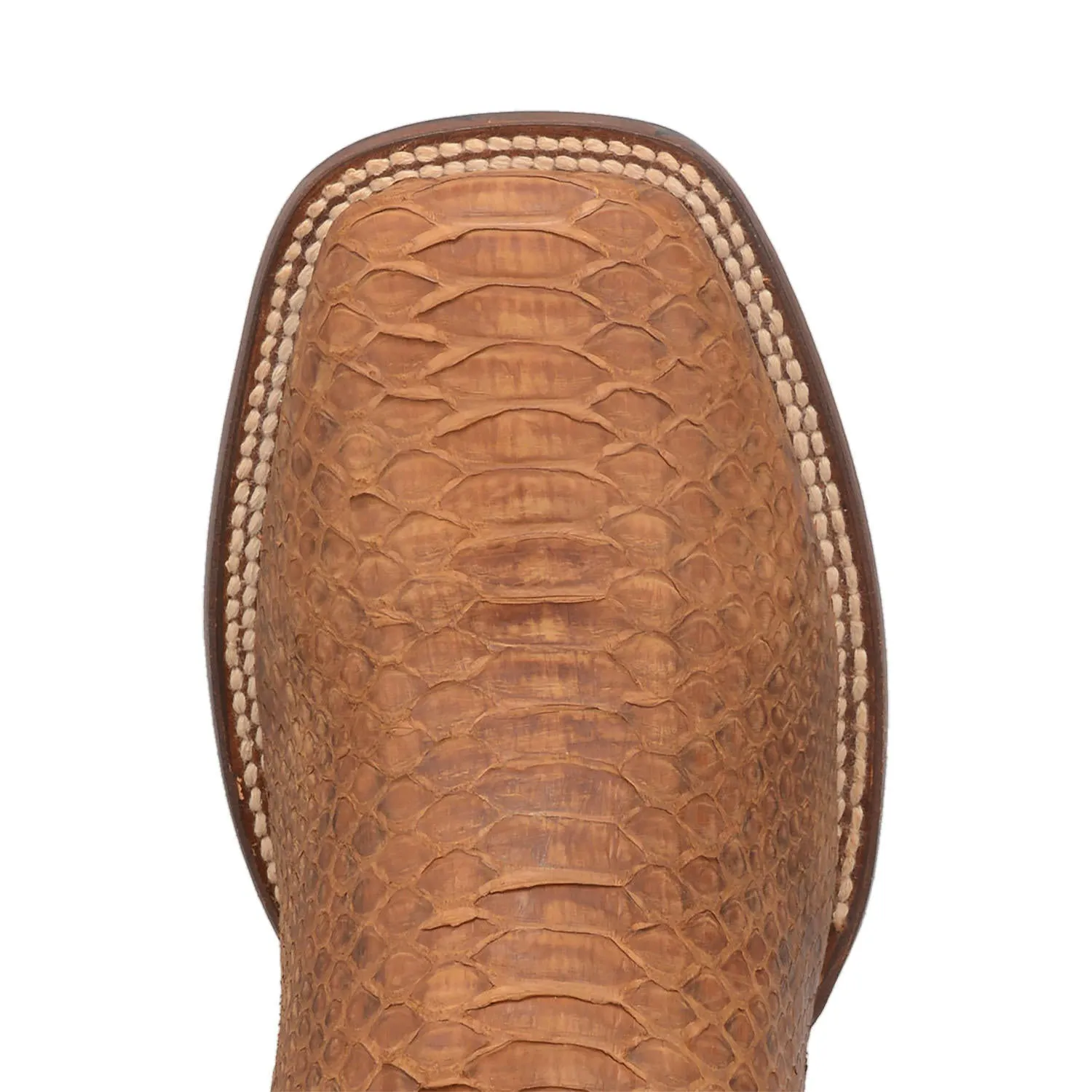 Dan Post DP3996 11" Dry Gulch Cognac Python Wide Square Toe Boot SALE BOOT