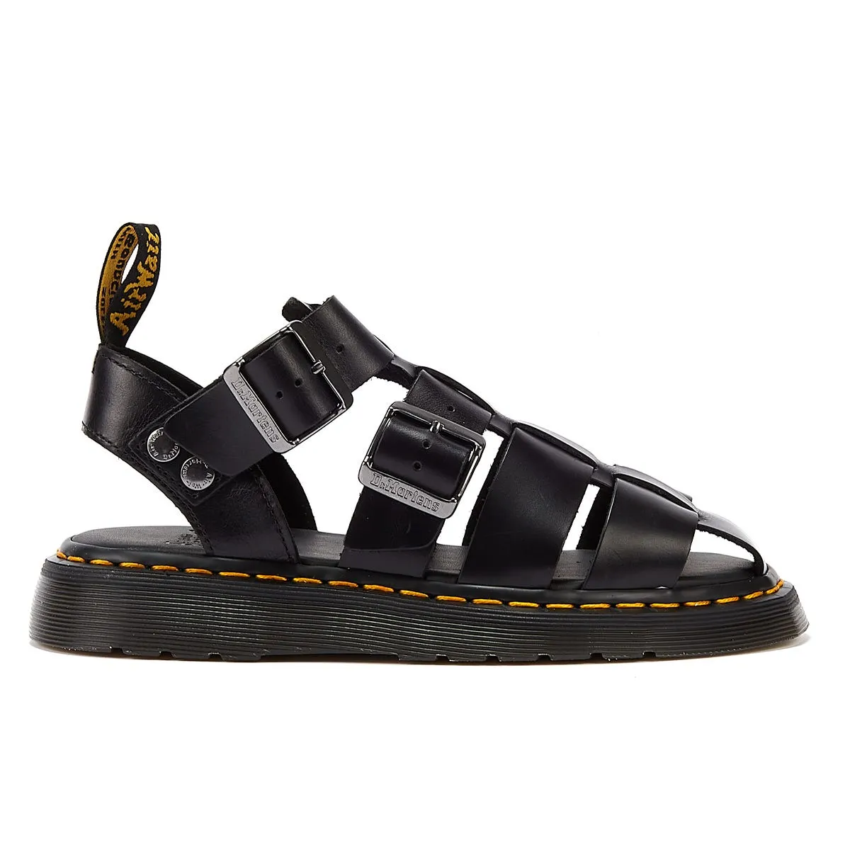 Dr. Martens Garin Shore Brando Black Sandals