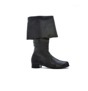 Fold Down Adventurer Boots Black