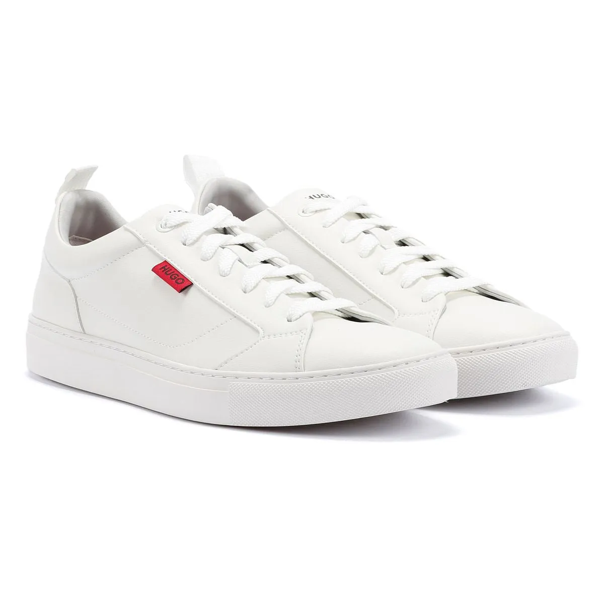 Hugo Morrie Tennis Men's White Trainers