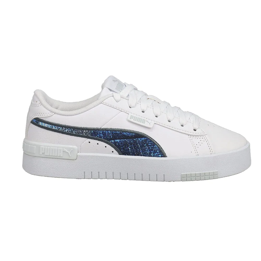 Jada Denim Lace Up Sneakers