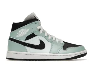 Jordan 1 Mid Aqua Blue Tint (Women'S)