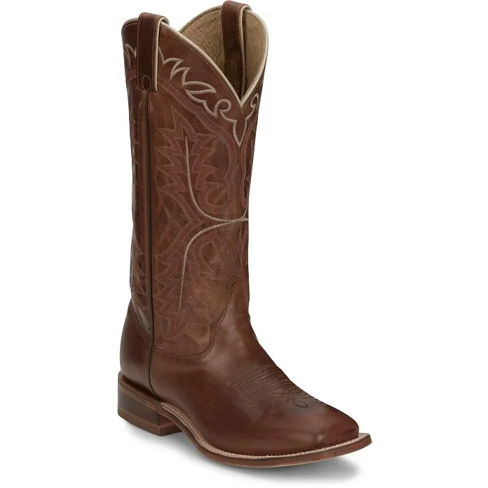 Justin Women's Stella Western Boot in Tan