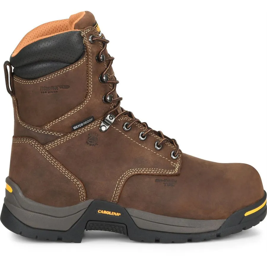 Men's 8 inch Insulated Bruno Hi Composite Safety Toe Work Boots CA8521