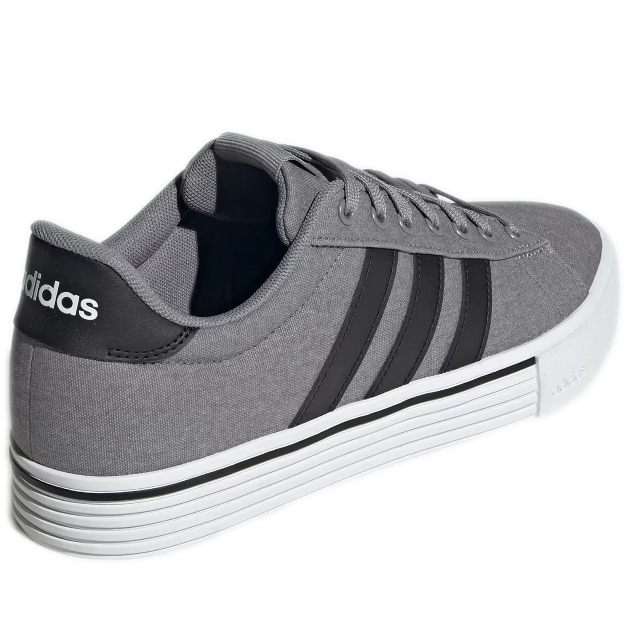 Men's Adidas Daily 4.0 Shoes - Grey / Core Black / Cloud White