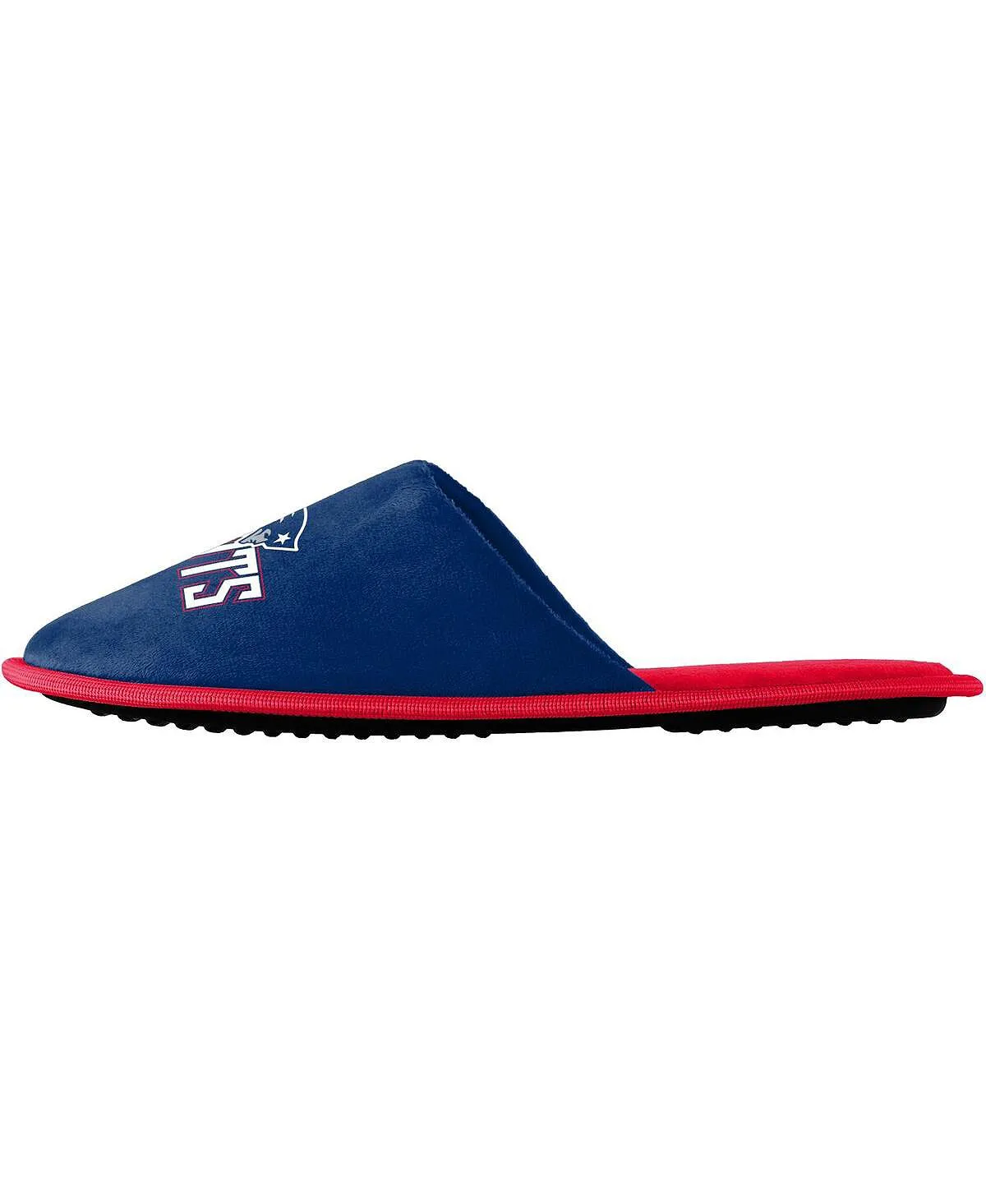 Men's slippers new england patriots scuff slide FOCO, blue