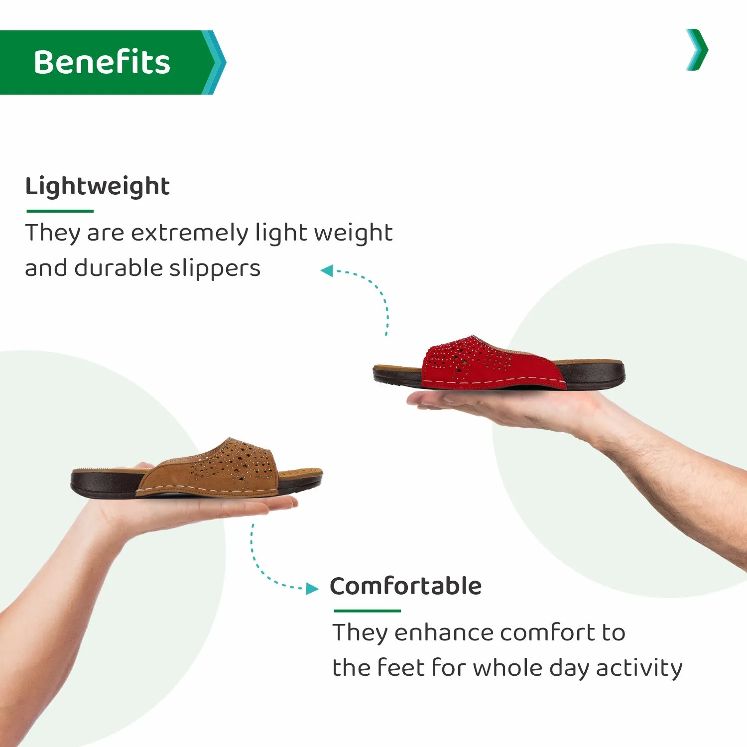 ORTHO JOY Regular Wear slippers For Women