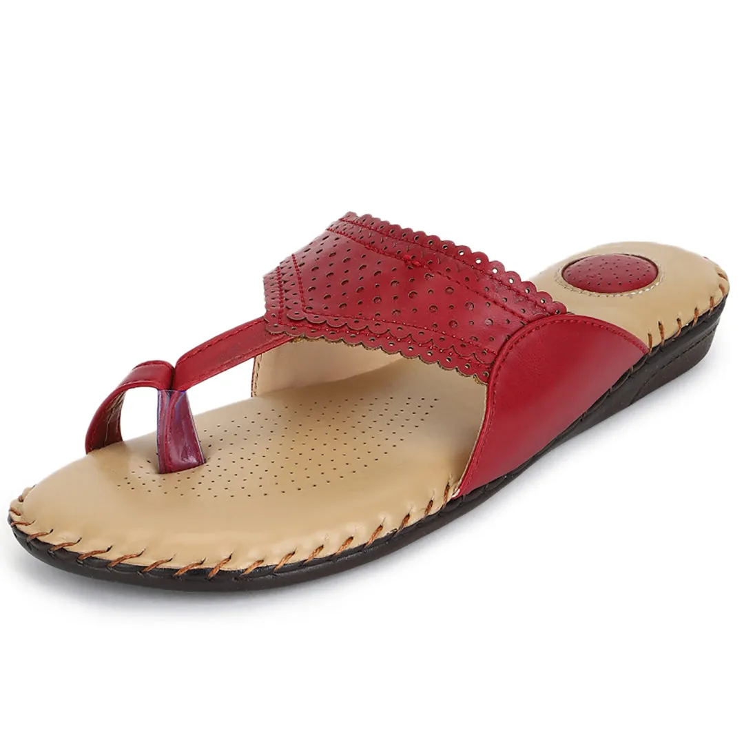 ORTHO JOY Soft Fancy Footwear Comfortable Chappal for women