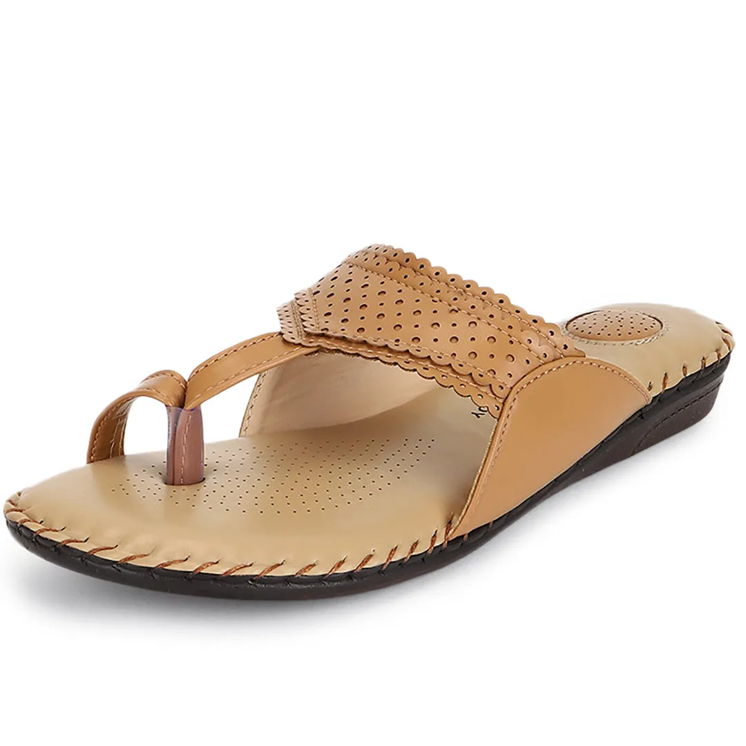 ORTHO JOY Soft Fancy Footwear Comfortable Chappal for women