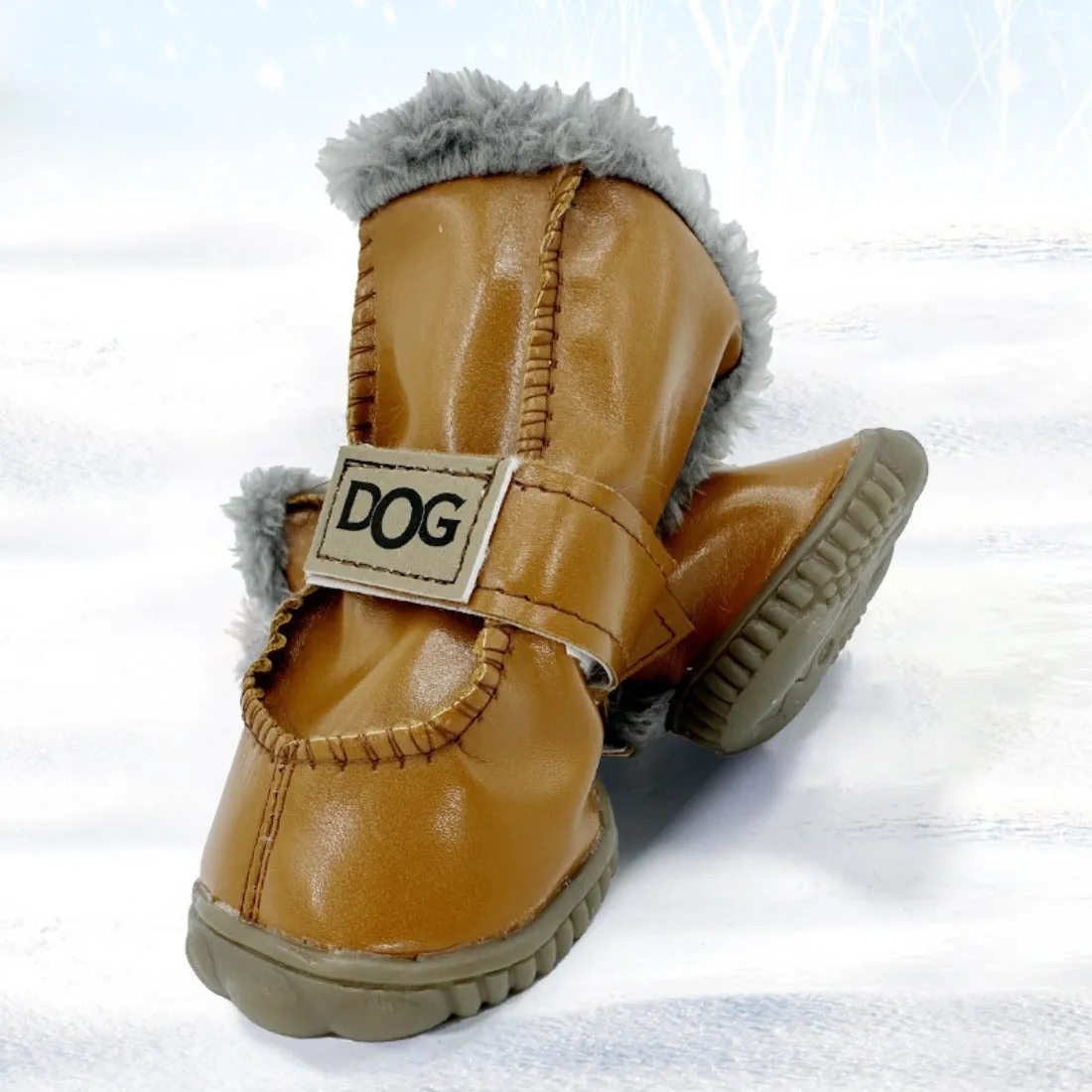 Ozzie - Winter Warm Dog Booties