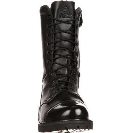 Rocky Men's Side Zipper Jump Duty Boot - Black - FQ0002090