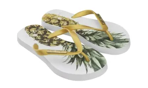 Samba Sol Kid's Fashion Collection Flip Flops - Pineapple