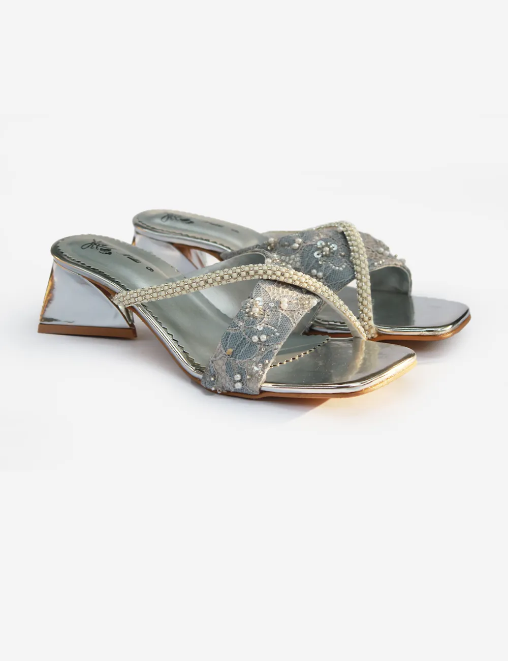 Sliver | Stylish Heel Slippers for Women