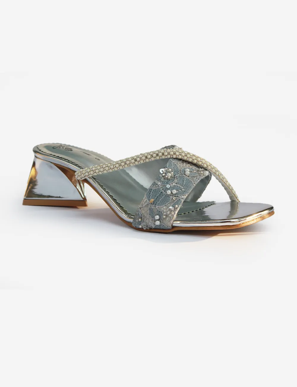 Sliver | Stylish Heel Slippers for Women