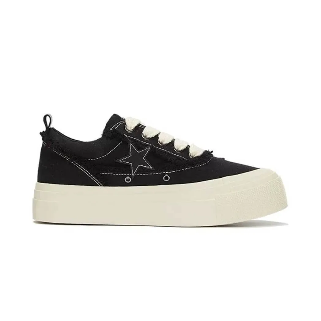 S.L.U.LOWS Sneakers Black