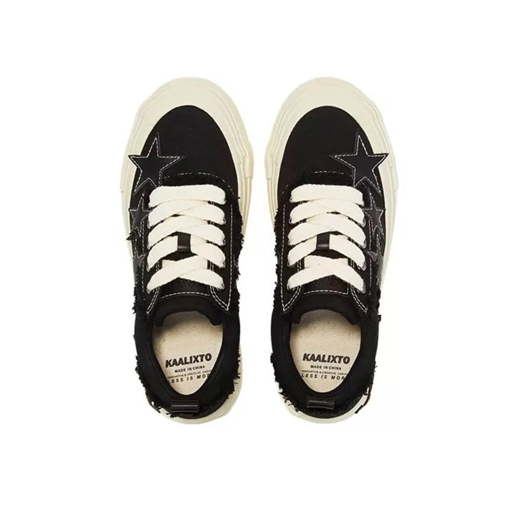 S.L.U.LOWS Sneakers Black