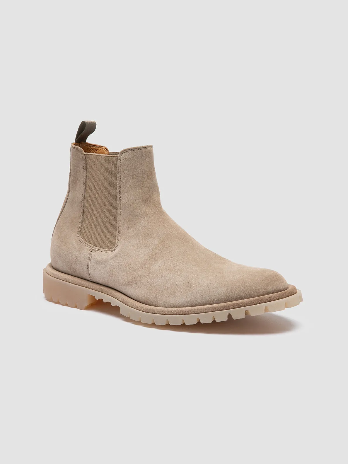 SPECTACULAR 014 - Taupe Suede Chelsea Boots