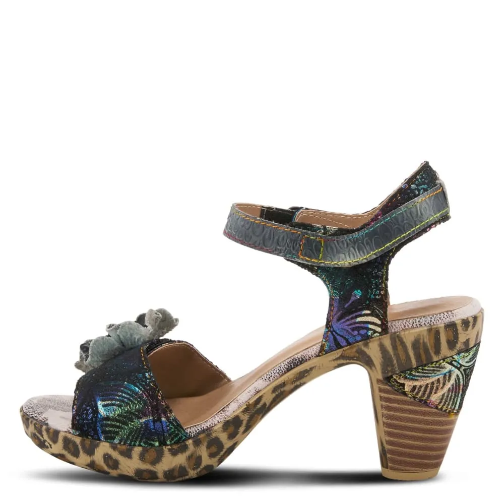 Spring Step Shoes L'Artiste Wildcat Women's French Inspired Floral Sandals