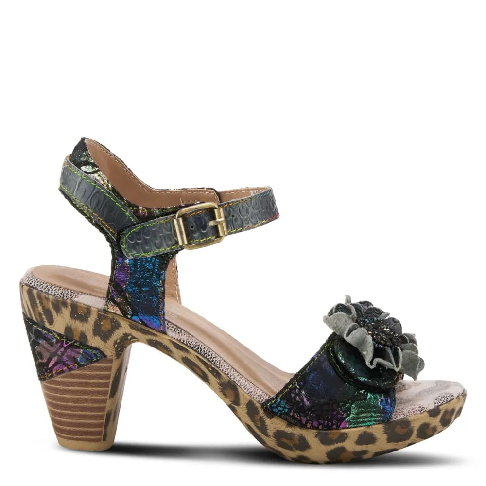 Spring Step Shoes L'Artiste Wildcat Women's French Inspired Floral Sandals