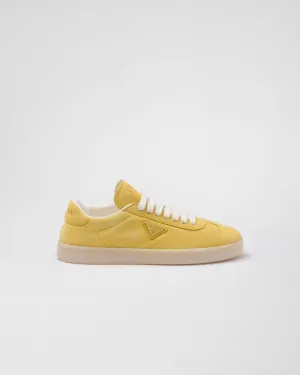 Suede sneakers