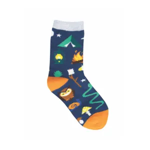 Summer Camp Friends Crew Socks - Kids