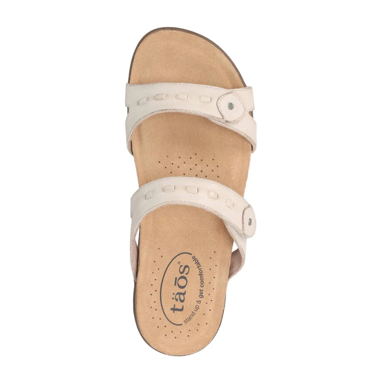 Taos Bandalero Slide Sandal (Women) - Stone Nubuck