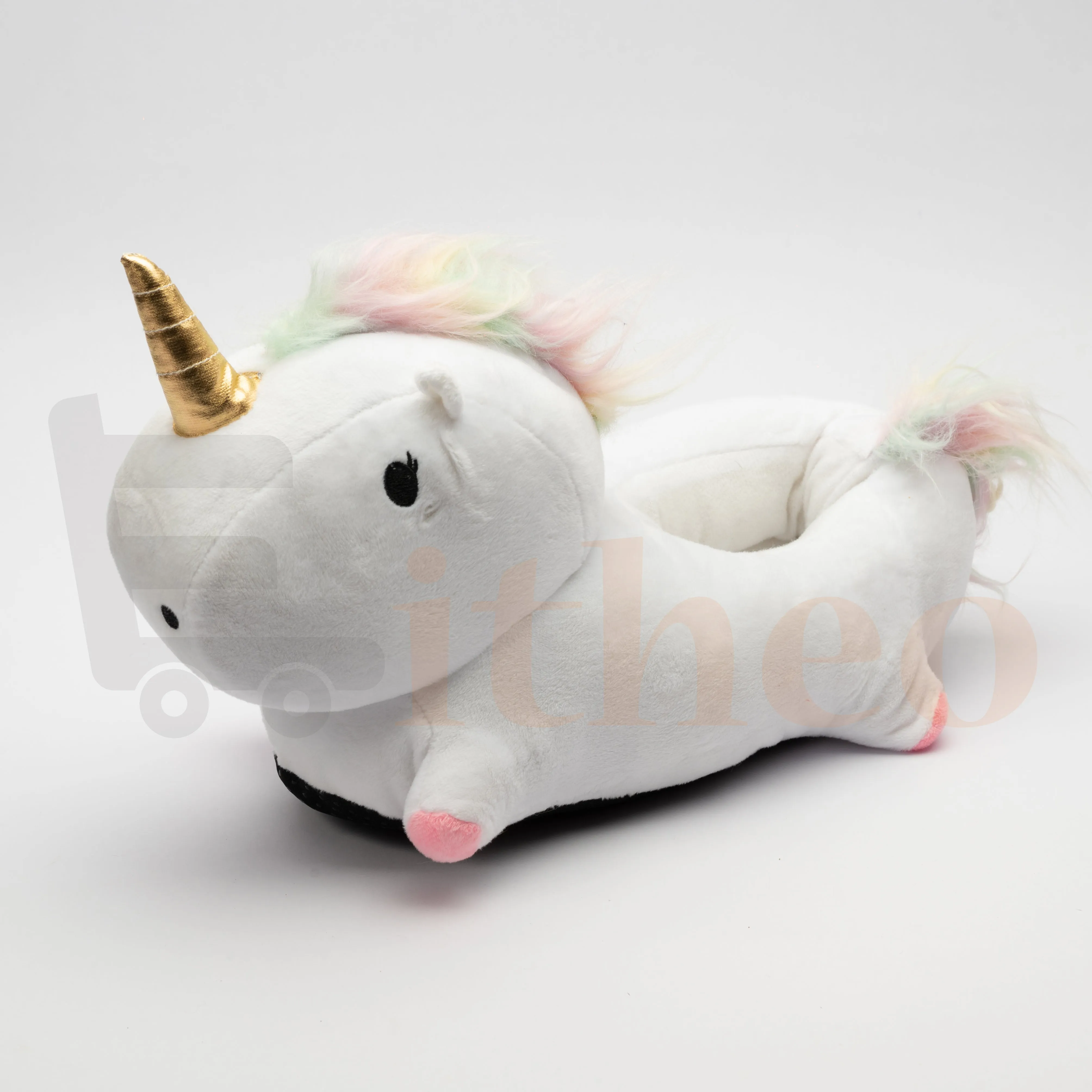 Unicorn Plush Slippers