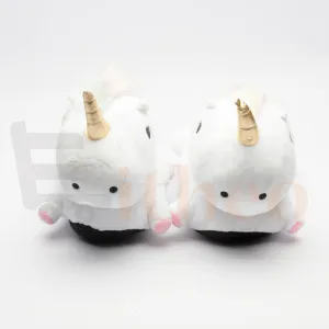 Unicorn Plush Slippers