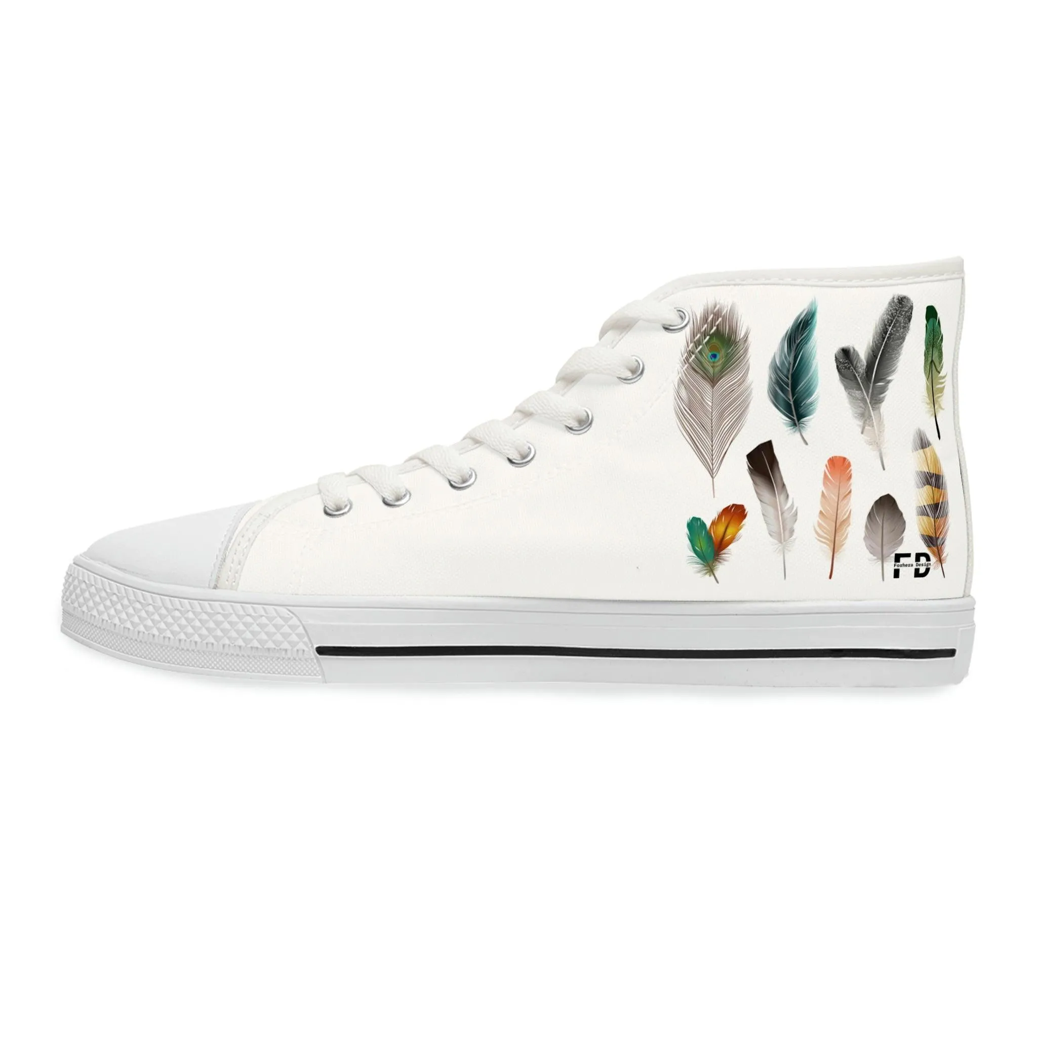 Women's and Girls High Top Sneakers - FORHERA DESIGN