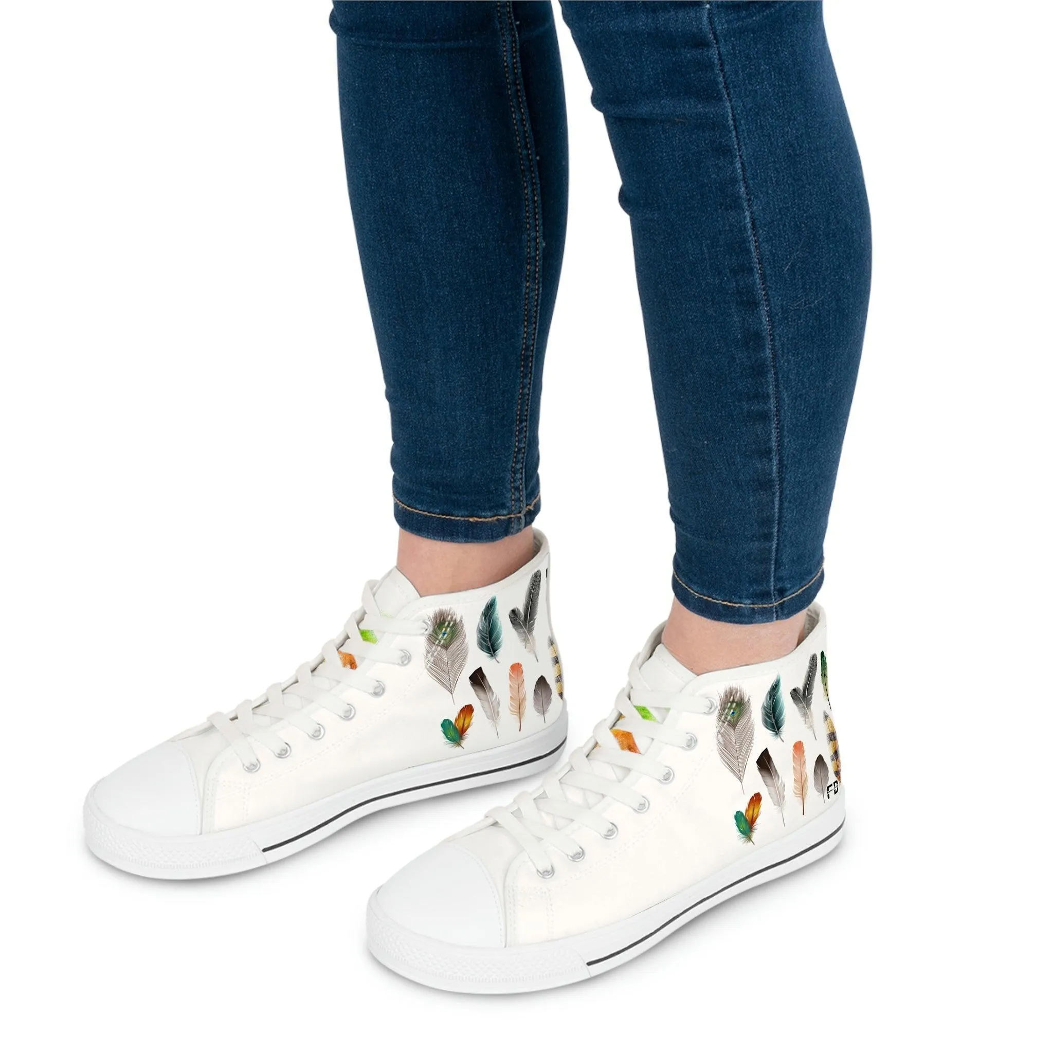 Women's and Girls High Top Sneakers - FORHERA DESIGN