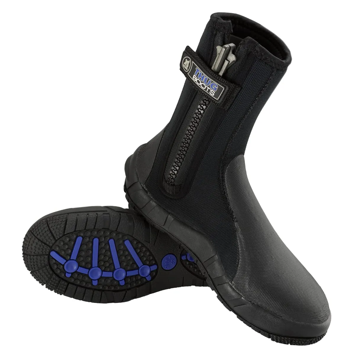 XS Scuba Thug 8mm Zippered Boots